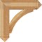 Ekena Millwork Thorton Arts & Crafts Rough Sawn Bracket, Western Red Cedar, 6"W x 28"D x 28"H BKT06X28X28THR03RWR - alternate 2